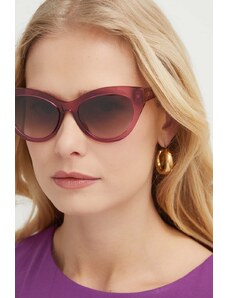 Tous ochelari de soare femei, culoarea violet, STOB86_540AFD
