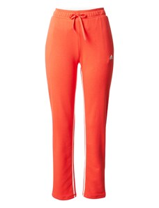 ADIDAS SPORTSWEAR Pantaloni sport 'Dance All-gender Versatile French Terry' roșu orange / alb