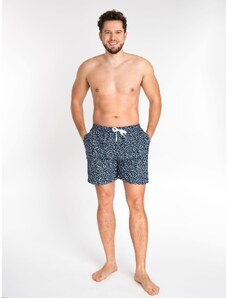 Yoclub Man's Swimsuits Men's Beach Shorts P3 Navy Blue