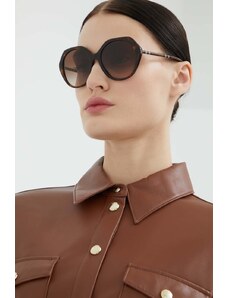Burberry ochelari de soare femei, culoarea maro