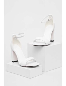 Answear Lab sandale culoarea alb