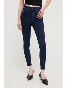 Diesel jeans 1984 SLANDY-HIGH femei, culoarea bleumarin, A03597.09H80