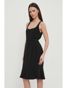 Lauren Ralph Lauren rochie culoarea negru, mini, drept, 250933462