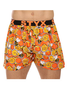 Bărbați pantaloni scurți Styx artă sporturi de cauciuc albine (B01654/2) XXL