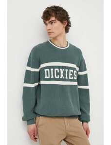 Dickies pulover de bumbac MELVERN culoarea verde, DK0A4YMC