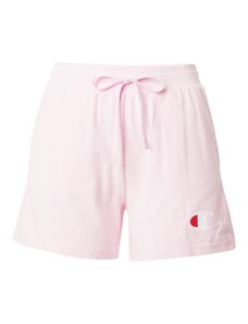 Champion Authentic Athletic Apparel Pantaloni roz / roșu / alb