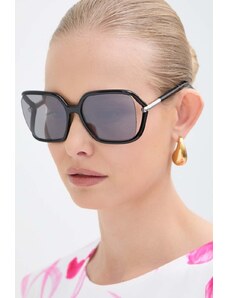 Tom Ford ochelari de soare femei, culoarea negru, FT1089_6001C