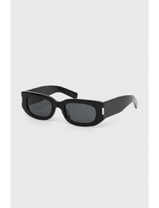 Saint Laurent ochelari de soare culoarea negru, SL 697