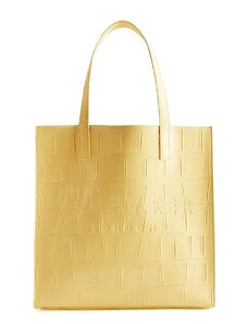 TED BAKER Geantă Croccon Imitation Croc Large Icon Bag 253518 lt-yellow