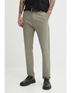 G-Star Raw pantaloni barbati, culoarea verde, cu fason chinos