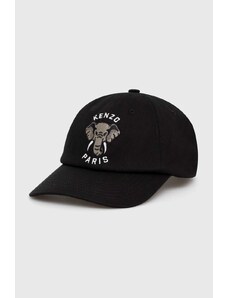 Kenzo șapcă de baseball din bumbac culoarea negru, cu imprimeu, FE58AC601F41.99
