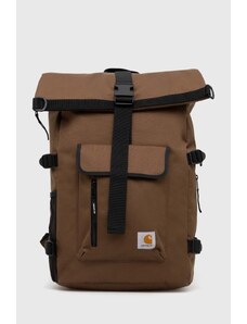 Carhartt WIP rucsac Philis Backpack culoarea maro, mare, neted, I031575.1ZDXX