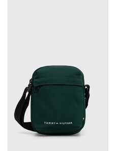 Tommy Hilfiger borsetă culoarea verde AM0AM11790