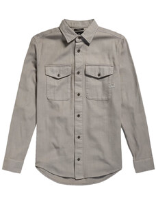 G-STAR RAW Bluză Marine Slim Shirt L\S D24963-D454-G493 g493-grey alloy gd