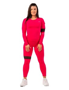 Nebbia Sports Leggings with High Waist and Side Pocket 404 pink XS
