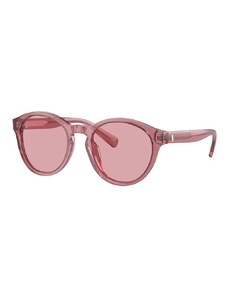 Polo Ralph Lauren ochelari de soare copii culoarea roz, 0PP9505U