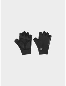 4F Mănuși de bicicletă unisex cu inserții din gel - negre - L
