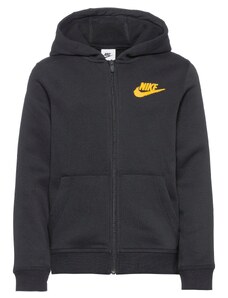 Nike Sportswear Hanorac galben / gri închis / portocaliu / negru