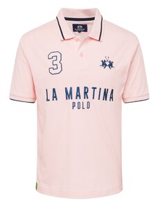 La Martina Tricou bleumarin / roz