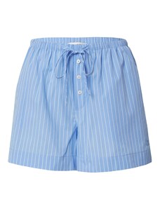 Marc O'Polo Pantaloni de pijama 'Mix & Match' albastru deschis / alb