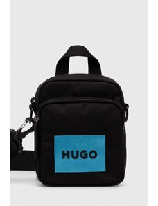 HUGO borsetă culoarea negru, 50516606