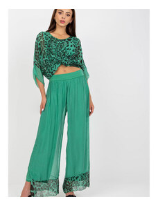 Pantaloni pentru femei Italy Moda model 168681 Green