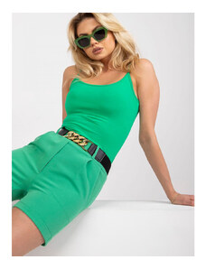 Pantaloni scurți pentru femei Italy Moda model 166152 Green