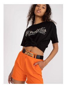 Pantaloni scurți pentru femei Italy Moda model 166153 Orange