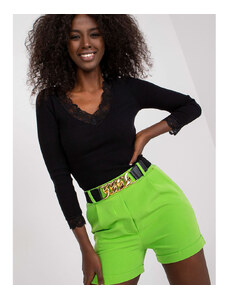 Pantaloni scurți pentru femei Italy Moda model 166154 Green