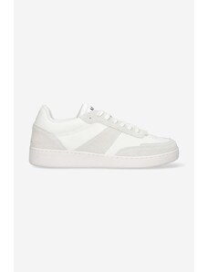 A.P.C. sneakers din piele Plain culoarea alb PUAAW.M56112-WHITE