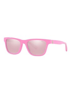 Polo Ralph Lauren ochelari de soare copii culoarea roz, 0PP9504U