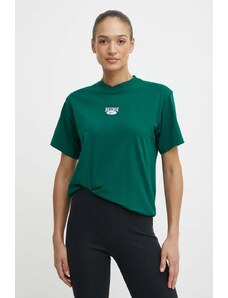 Reebok Classic tricou din bumbac Archive Essentials femei, culoarea verde, 100076222