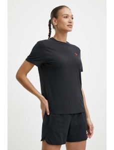 Fjallraven tricou Hemp Blend T-shirt femei, culoarea negru, F14600163