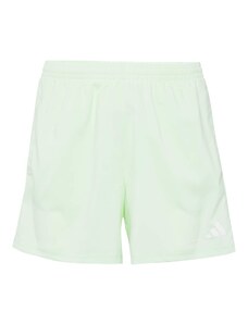 ADIDAS PERFORMANCE Pantaloni sport 'Own The Run' gri / verde kiwi / negru / alb
