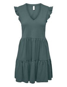 ONLY Rochie 'MAY' verde pin