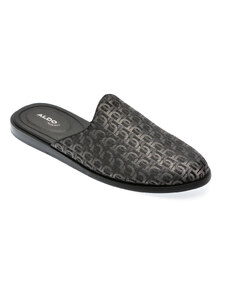 Papuci casual ALDO negri, 13749108, din material textil