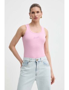 Pinko top Answear Exclusive femei, culoarea roz, 100807 A22R