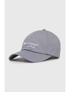 Marc O'Polo șapcă de baseball din bumbac culoarea gri, cu imprimeu, 403806801063