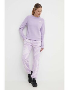 The North Face pantaloni de trening culoarea violet, modelator, NF0A881EUI61