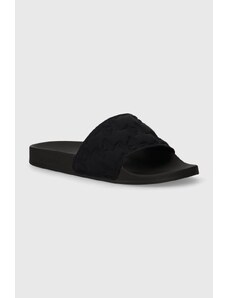 Karl Lagerfeld papuci KONDO femei, culoarea negru, KL80949