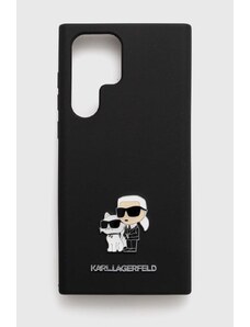 Karl Lagerfeld Husă pentru telefon Galaxy S23 Ultra culoarea negru