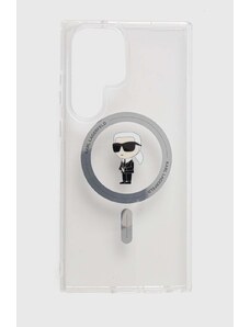 Karl Lagerfeld Husă pentru telefon S23 Ultra S918 culoarea transparent