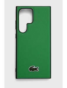 Lacoste Husă pentru telefon S24 Ultra S928 culoarea verde