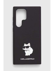 Karl Lagerfeld Husă pentru telefon S23 Ultra S918 culoarea negru