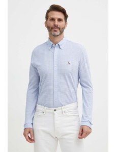 Polo Ralph Lauren cămașă din bumbac bărbați, cu guler button-down, regular 710934576