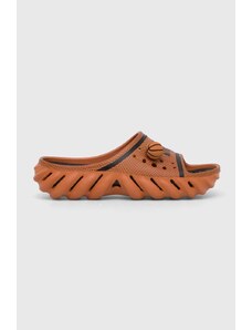 Crocs papuci NBA Echo Slide culoarea portocaliu, 209791