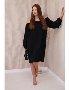 Kesi Spanish dress with decorative sleeves black