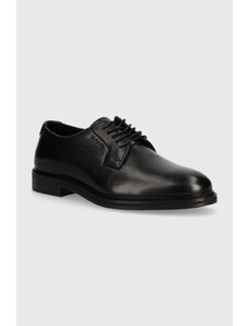 Gant pantofi de piele Bidford barbati, culoarea negru, 28631463.G00