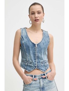Miss Sixty vesta jeans WJ1830 un singur rand de nasturi, 6L1WJ1830000