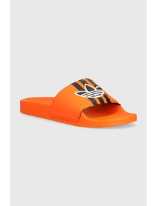 adidas Originals papuci Adilette barbati, culoarea portocaliu, ID5788